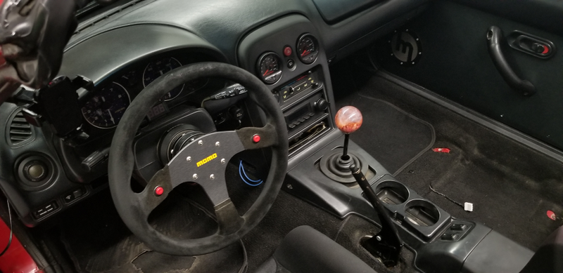 Not in the cards right now, but I will eventually find another sparco wheel like the one that was stolen. The momo is okay... But that sparco wheel was perfection